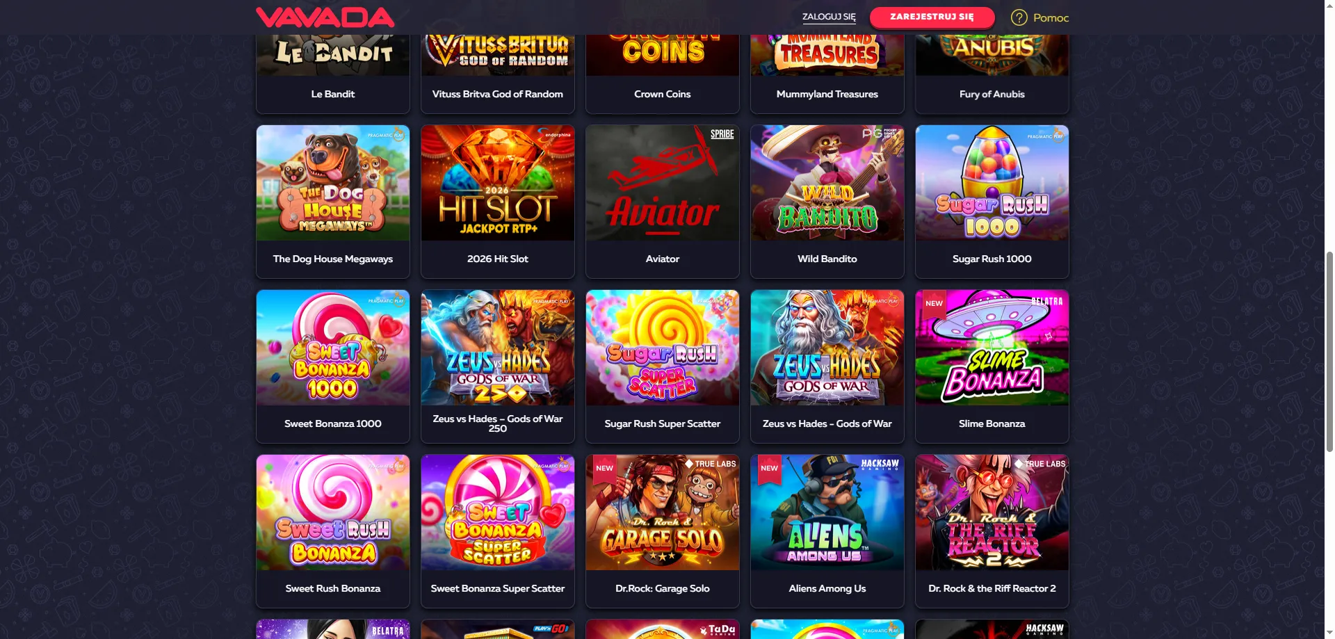 Najlepsze sloty online w Vavada Casino – Gates of Olympus i inne tytuły